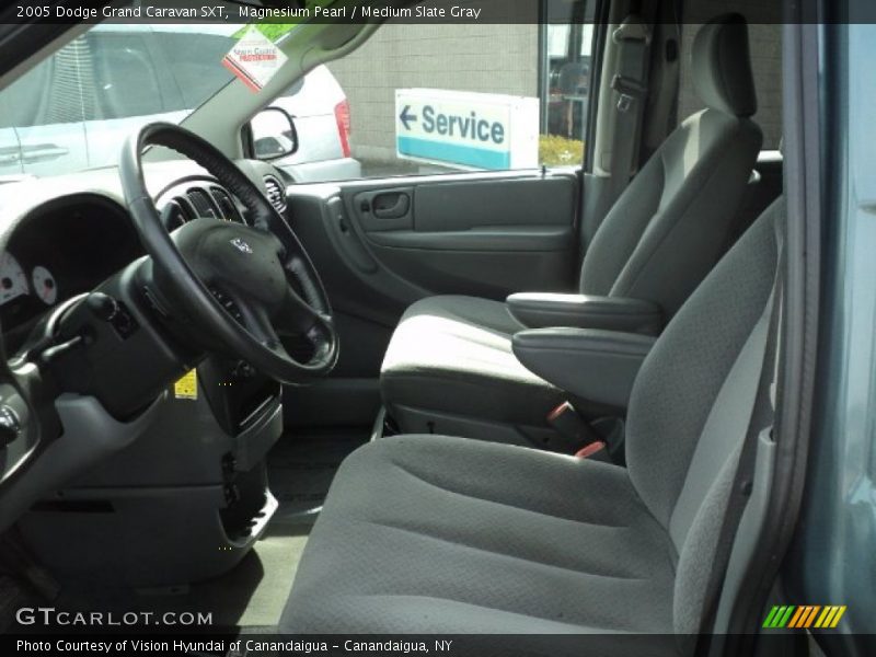 Magnesium Pearl / Medium Slate Gray 2005 Dodge Grand Caravan SXT
