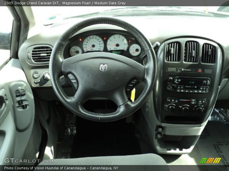 Magnesium Pearl / Medium Slate Gray 2005 Dodge Grand Caravan SXT