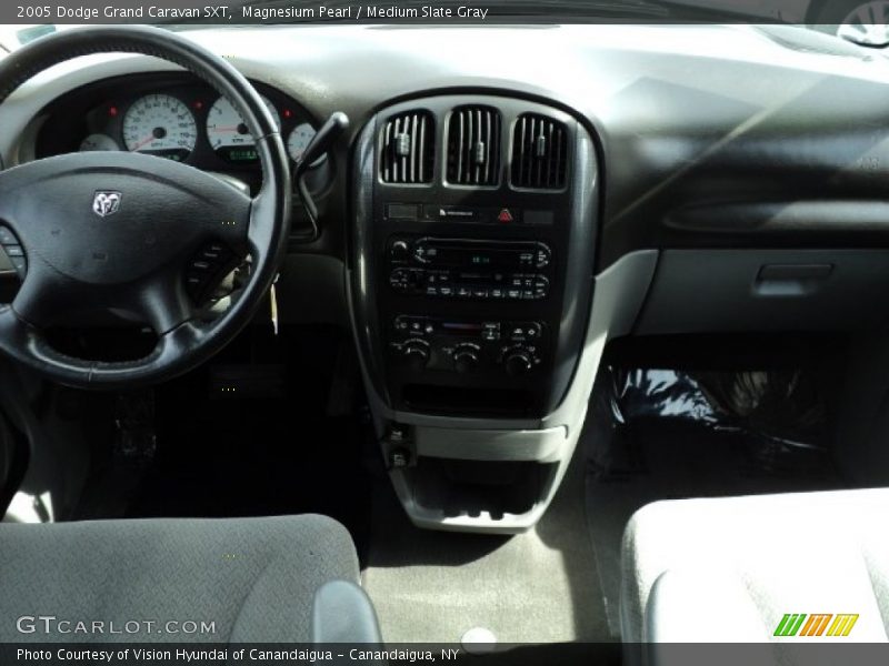 Magnesium Pearl / Medium Slate Gray 2005 Dodge Grand Caravan SXT