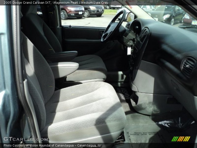 Magnesium Pearl / Medium Slate Gray 2005 Dodge Grand Caravan SXT