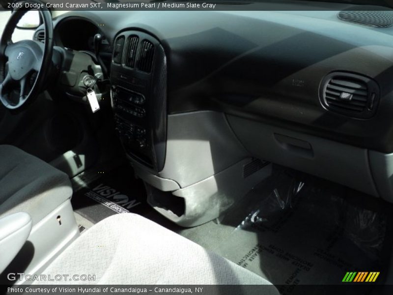 Magnesium Pearl / Medium Slate Gray 2005 Dodge Grand Caravan SXT