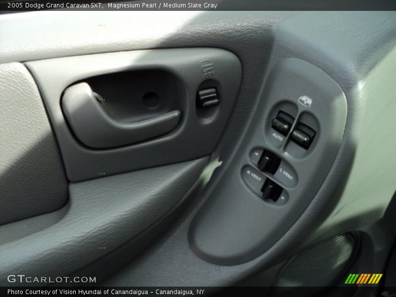 Magnesium Pearl / Medium Slate Gray 2005 Dodge Grand Caravan SXT