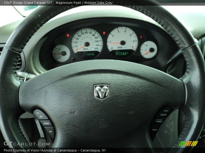 Magnesium Pearl / Medium Slate Gray 2005 Dodge Grand Caravan SXT