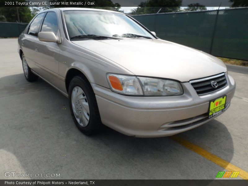 Lunar Mist Metallic / Oak 2001 Toyota Camry CE