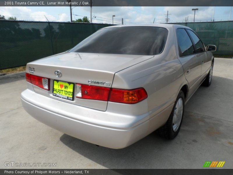 Lunar Mist Metallic / Oak 2001 Toyota Camry CE