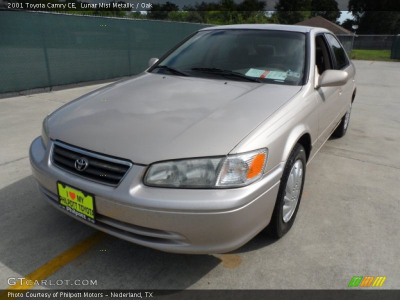 Lunar Mist Metallic / Oak 2001 Toyota Camry CE