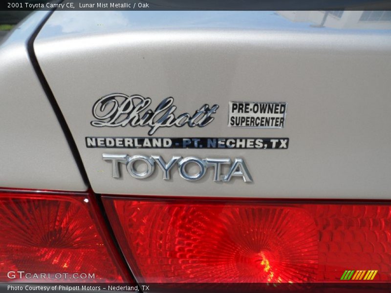 Lunar Mist Metallic / Oak 2001 Toyota Camry CE