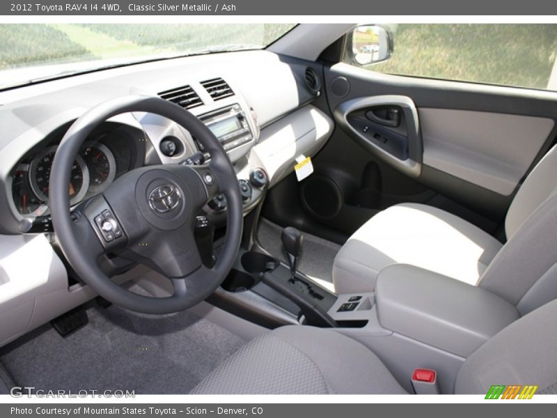 Classic Silver Metallic / Ash 2012 Toyota RAV4 I4 4WD