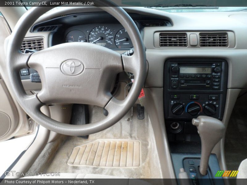 Lunar Mist Metallic / Oak 2001 Toyota Camry CE