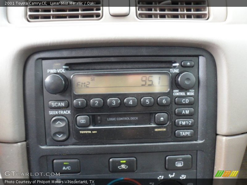 Lunar Mist Metallic / Oak 2001 Toyota Camry CE