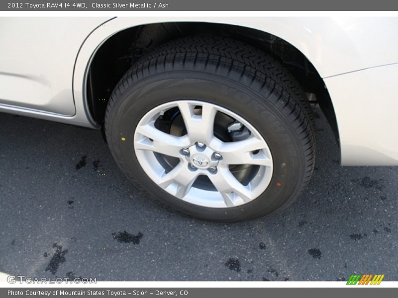 Classic Silver Metallic / Ash 2012 Toyota RAV4 I4 4WD