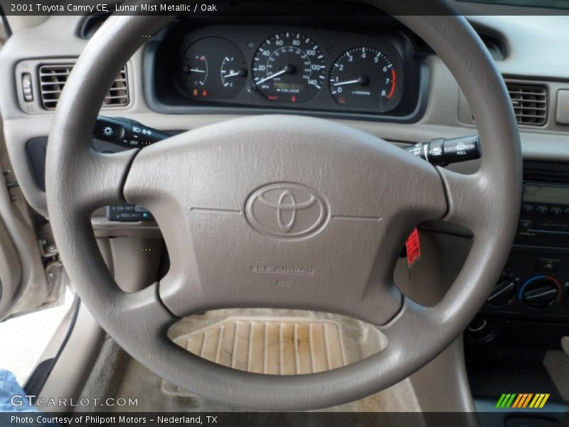 Lunar Mist Metallic / Oak 2001 Toyota Camry CE