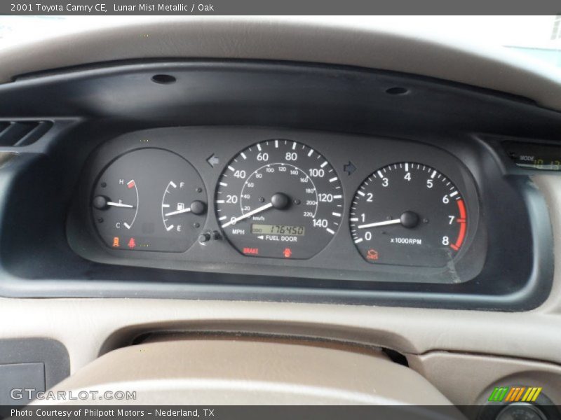 Lunar Mist Metallic / Oak 2001 Toyota Camry CE
