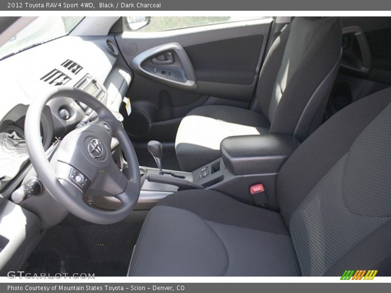 Black / Dark Charcoal 2012 Toyota RAV4 Sport 4WD
