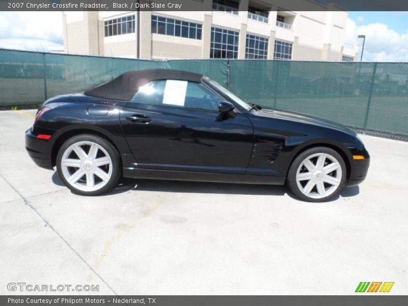 Black / Dark Slate Gray 2007 Chrysler Crossfire Roadster