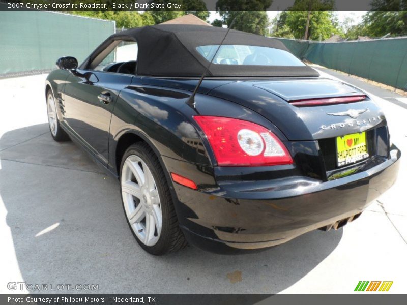 Black / Dark Slate Gray 2007 Chrysler Crossfire Roadster