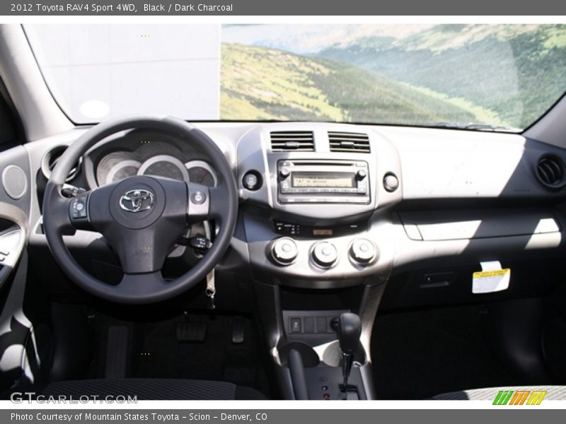 Black / Dark Charcoal 2012 Toyota RAV4 Sport 4WD