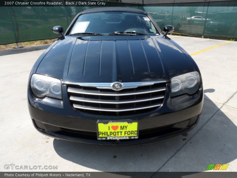 Black / Dark Slate Gray 2007 Chrysler Crossfire Roadster