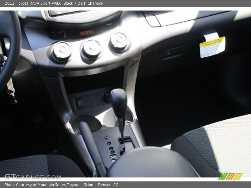 Black / Dark Charcoal 2012 Toyota RAV4 Sport 4WD