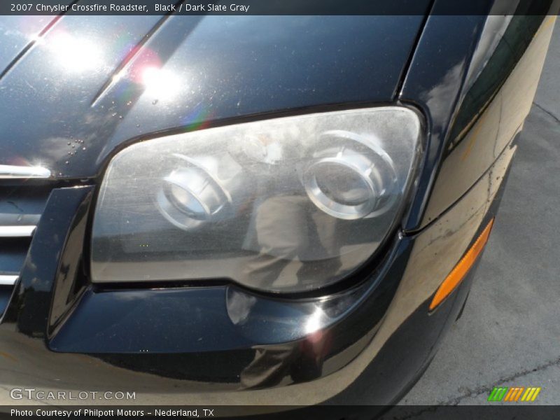 Black / Dark Slate Gray 2007 Chrysler Crossfire Roadster