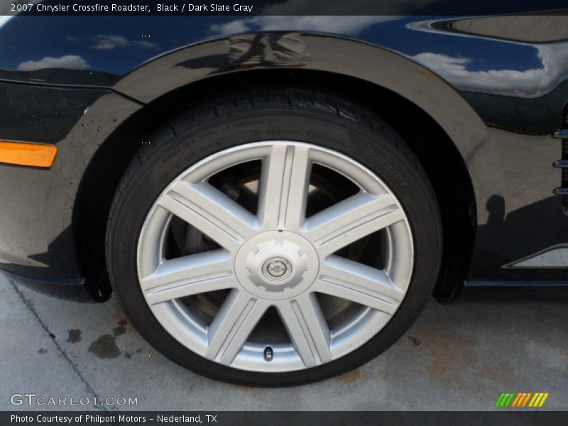 Black / Dark Slate Gray 2007 Chrysler Crossfire Roadster