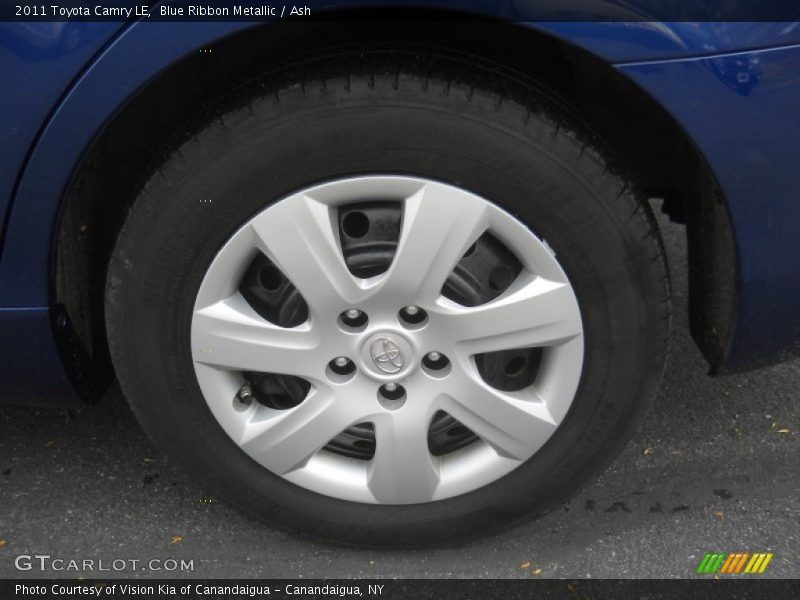 Blue Ribbon Metallic / Ash 2011 Toyota Camry LE