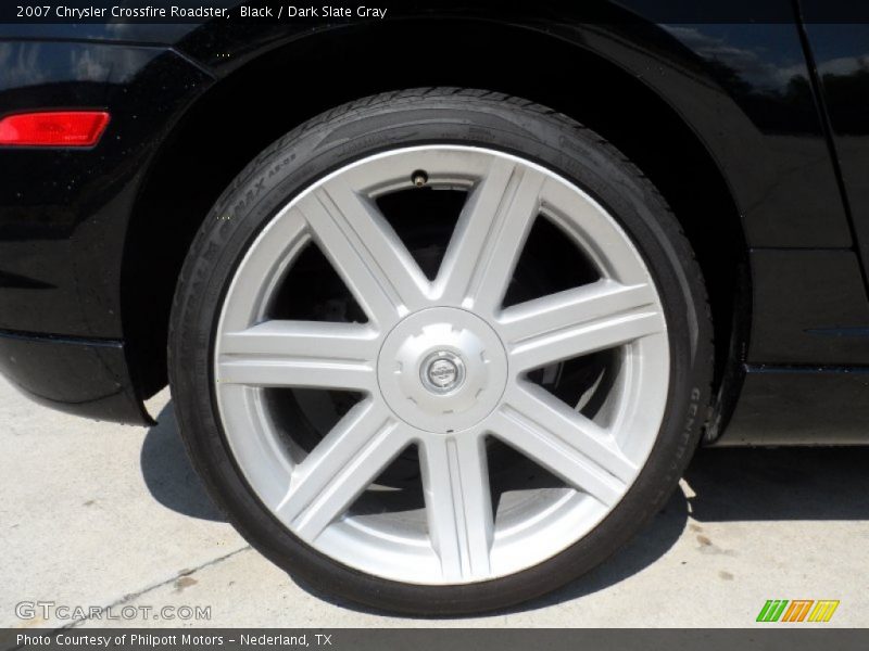 Black / Dark Slate Gray 2007 Chrysler Crossfire Roadster