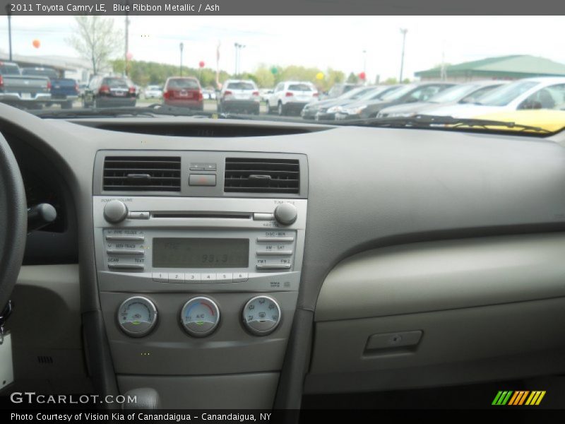 Blue Ribbon Metallic / Ash 2011 Toyota Camry LE