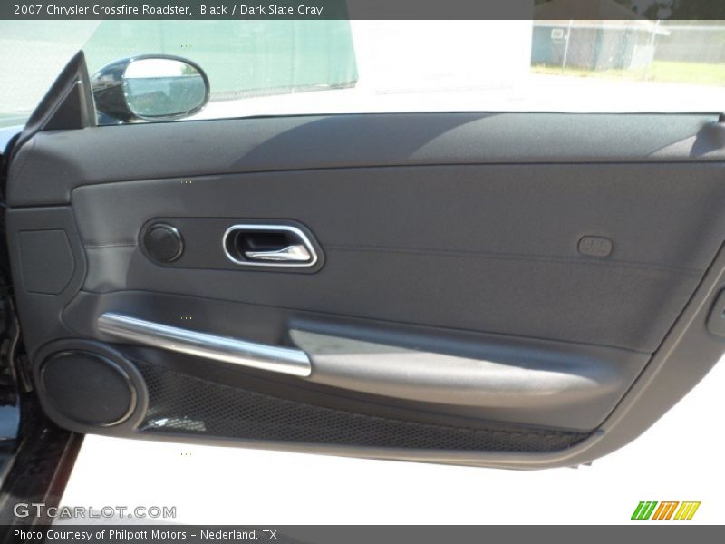 Black / Dark Slate Gray 2007 Chrysler Crossfire Roadster