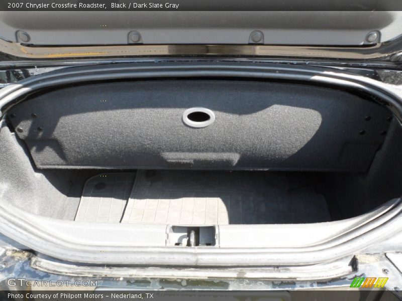 Black / Dark Slate Gray 2007 Chrysler Crossfire Roadster
