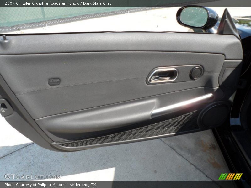 Black / Dark Slate Gray 2007 Chrysler Crossfire Roadster