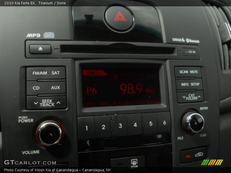 Titanium / Stone 2010 Kia Forte EX
