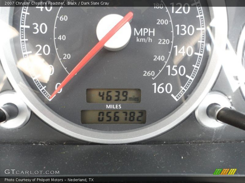 Black / Dark Slate Gray 2007 Chrysler Crossfire Roadster