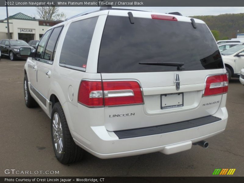  2012 Navigator 4x4 White Platinum Metallic Tri-Coat