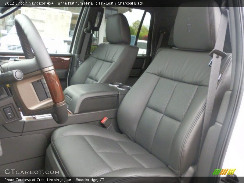 Front Seat of 2012 Navigator 4x4