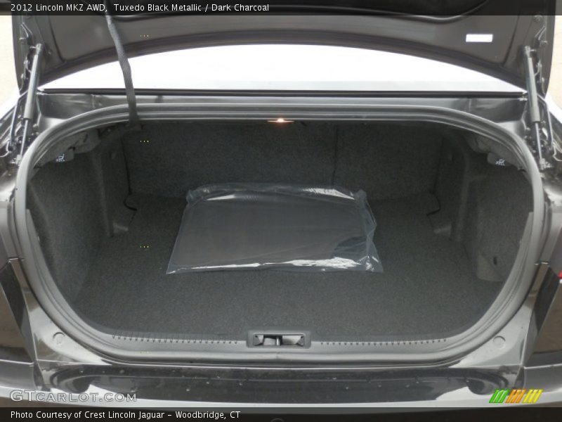 Tuxedo Black Metallic / Dark Charcoal 2012 Lincoln MKZ AWD