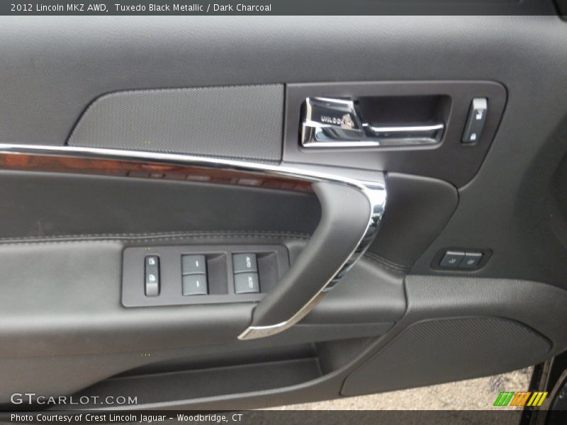 Tuxedo Black Metallic / Dark Charcoal 2012 Lincoln MKZ AWD