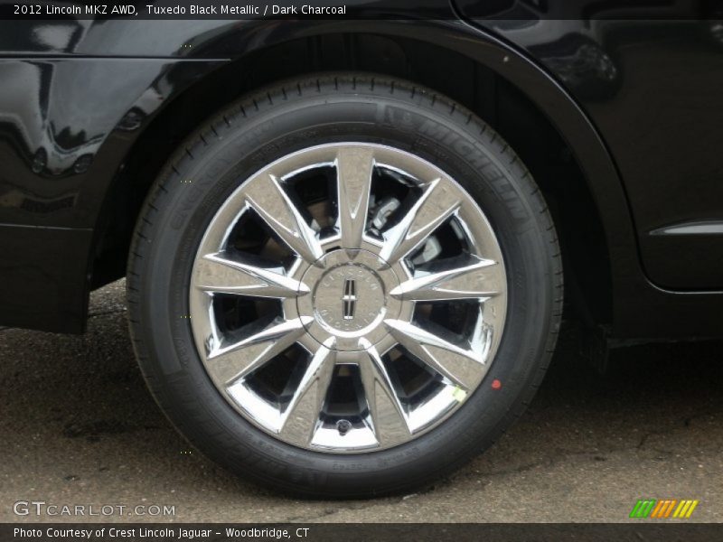 Tuxedo Black Metallic / Dark Charcoal 2012 Lincoln MKZ AWD