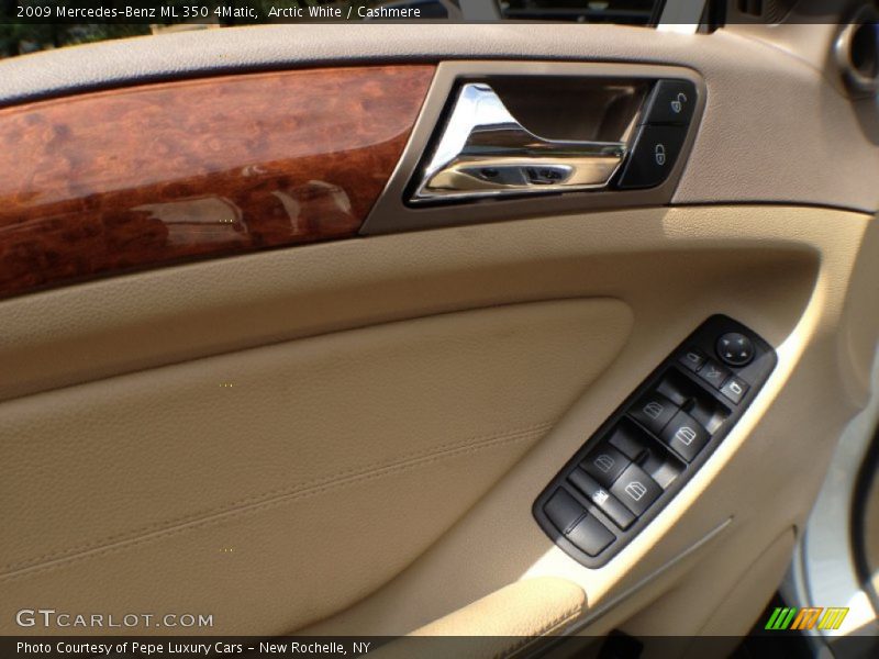 Arctic White / Cashmere 2009 Mercedes-Benz ML 350 4Matic