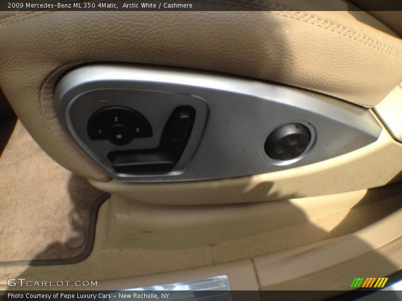 Arctic White / Cashmere 2009 Mercedes-Benz ML 350 4Matic
