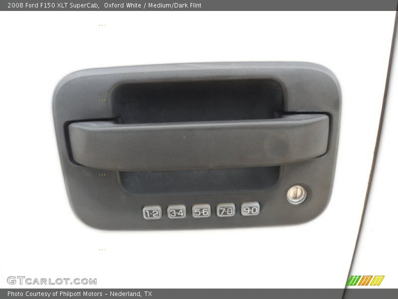 Oxford White / Medium/Dark Flint 2008 Ford F150 XLT SuperCab