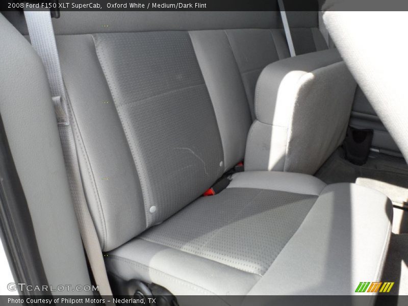 Oxford White / Medium/Dark Flint 2008 Ford F150 XLT SuperCab