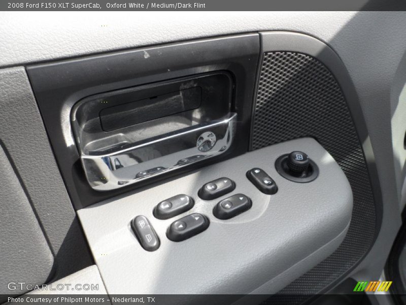 Oxford White / Medium/Dark Flint 2008 Ford F150 XLT SuperCab