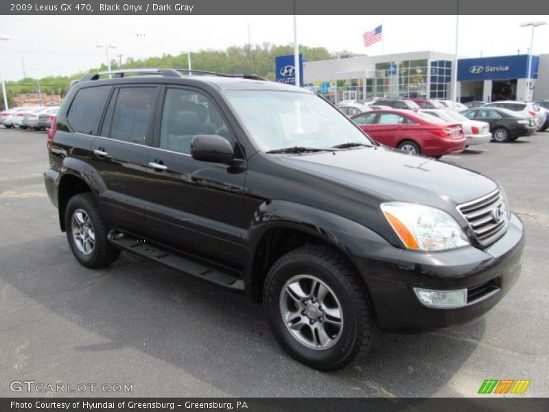 Black Onyx / Dark Gray 2009 Lexus GX 470