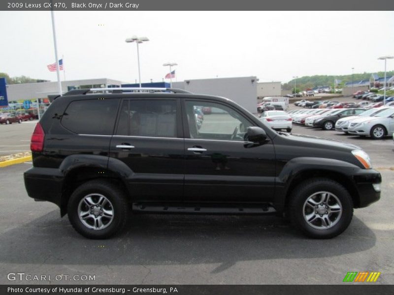 Black Onyx / Dark Gray 2009 Lexus GX 470