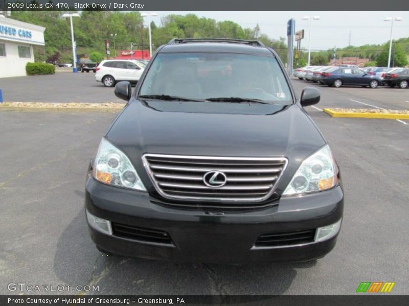Black Onyx / Dark Gray 2009 Lexus GX 470