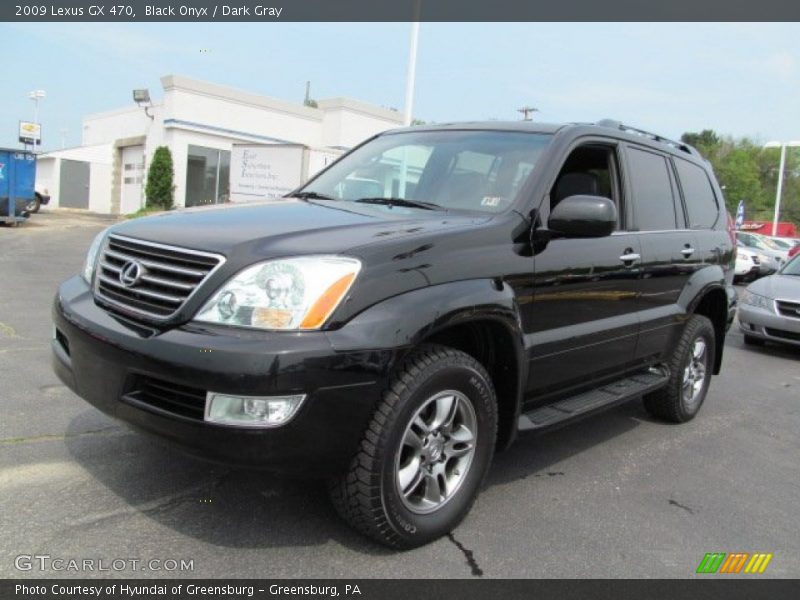 Black Onyx / Dark Gray 2009 Lexus GX 470
