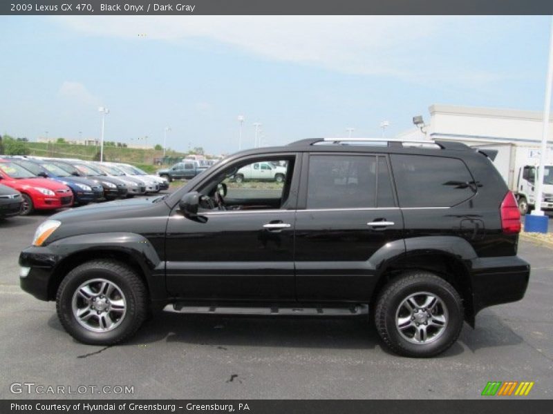 Black Onyx / Dark Gray 2009 Lexus GX 470