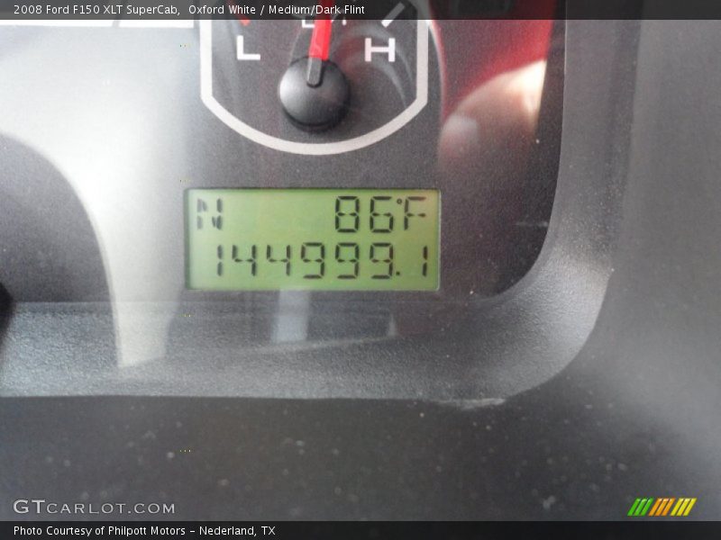 Oxford White / Medium/Dark Flint 2008 Ford F150 XLT SuperCab