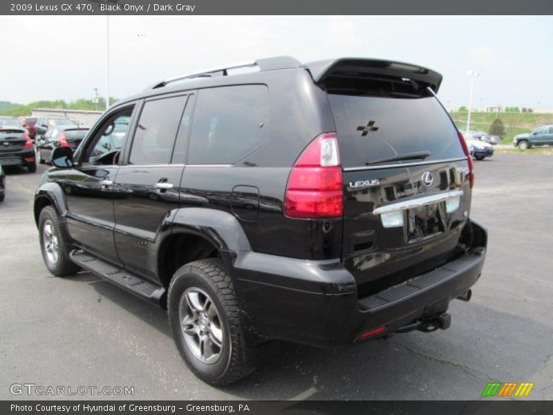 Black Onyx / Dark Gray 2009 Lexus GX 470
